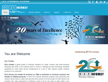 Tablet Screenshot of dcsinfoway.com